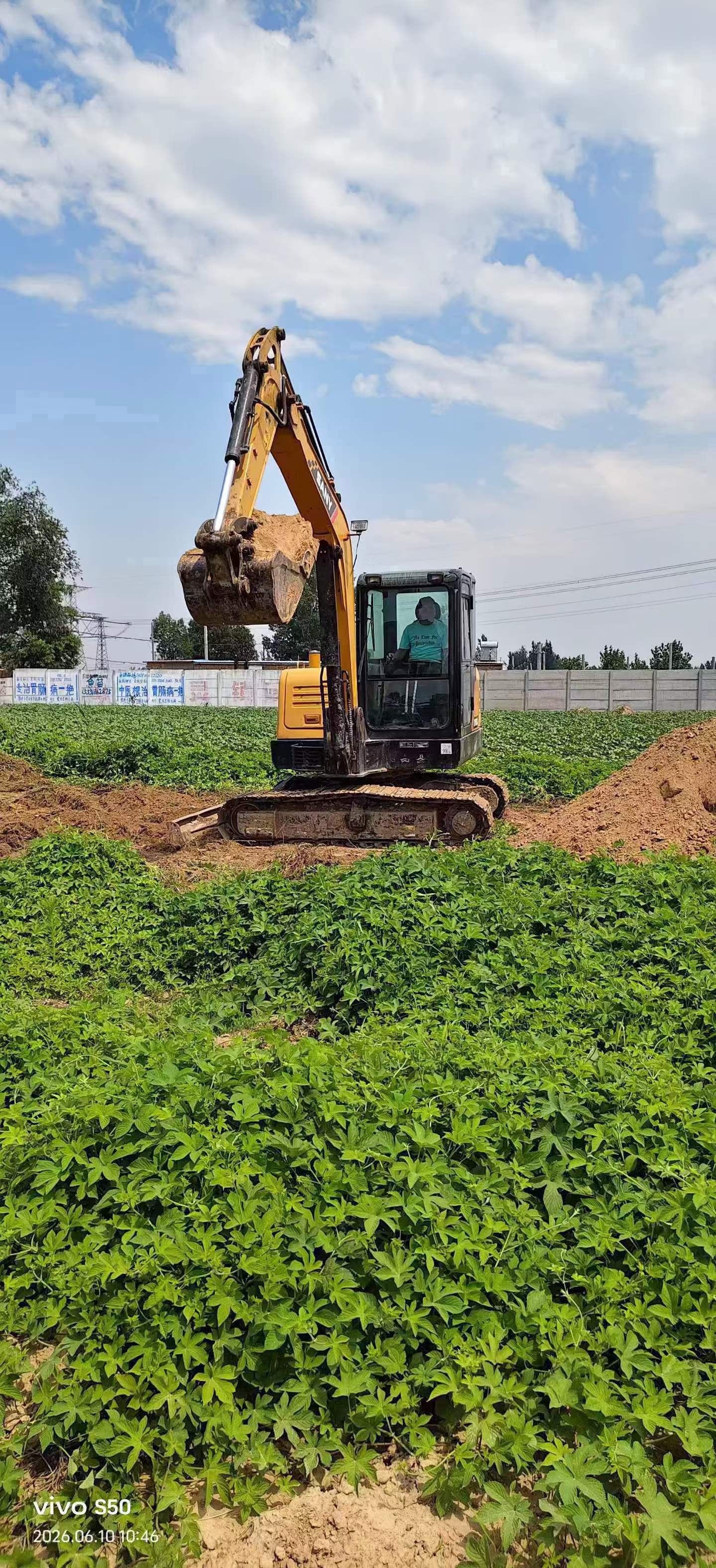 Buy Sany SY60 Used Excavator / 3
