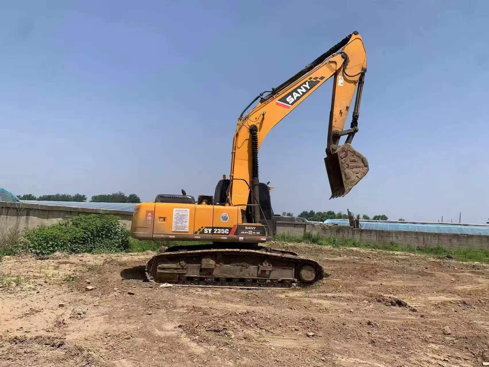 Buy Sany SY235C-8 Used Excavator / 3