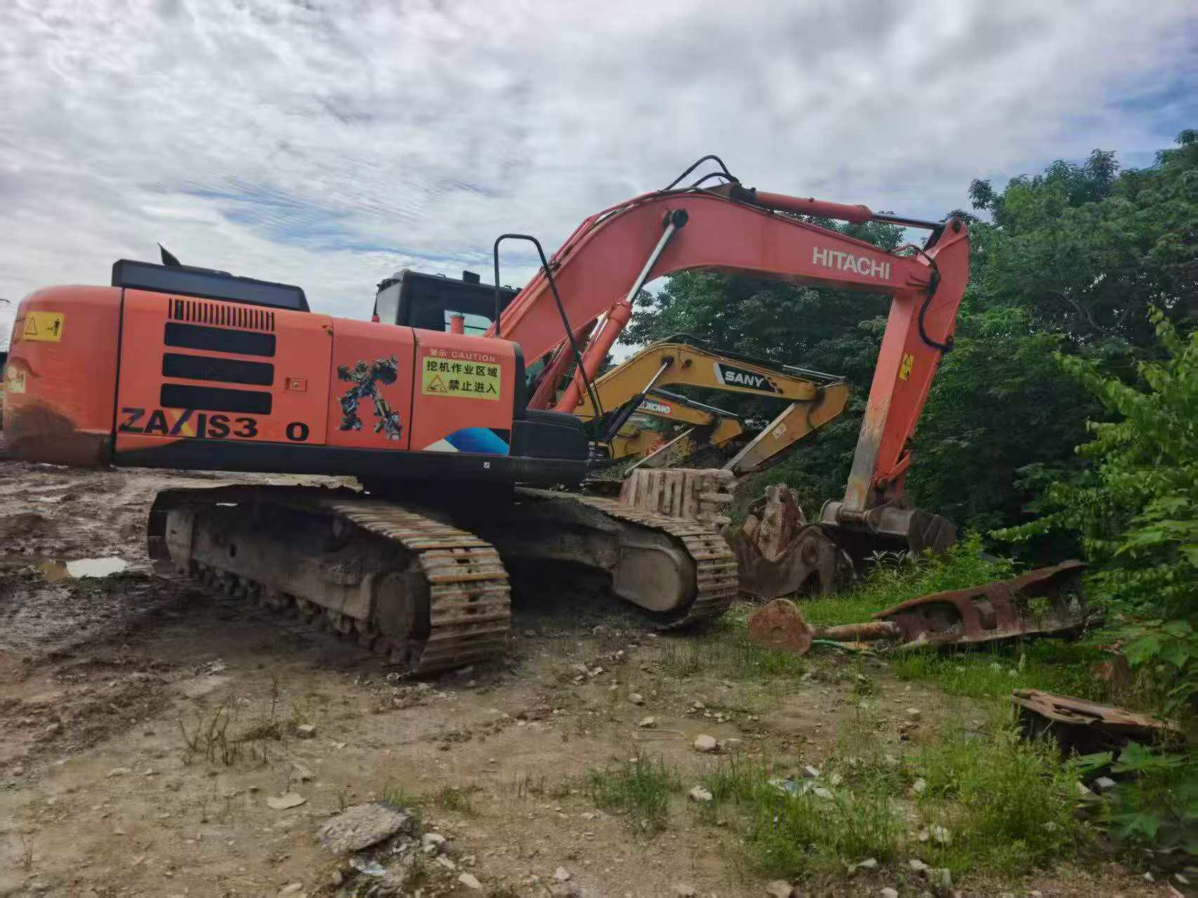 Buy Hitachi EX300-5 Used Excavator / 6