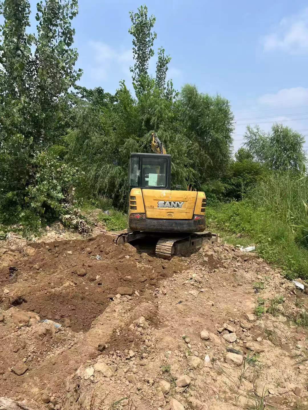 Buy Sany SY55 Used Excavator / 2