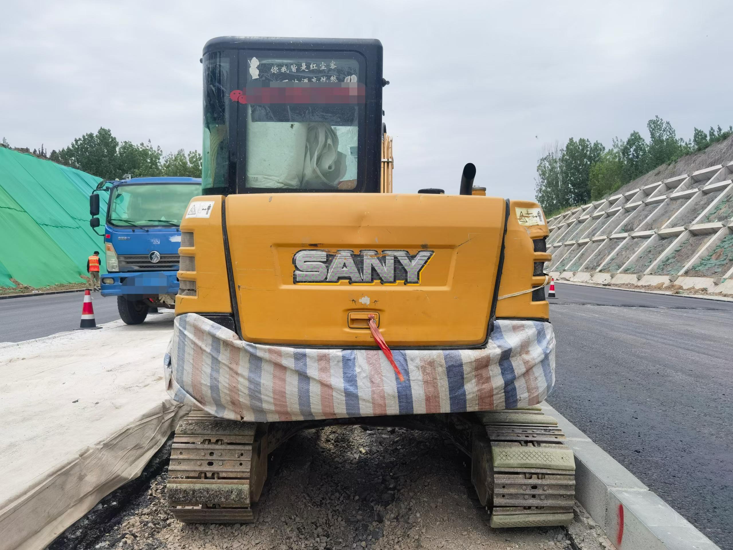 Buy Sany SY55 Used Excavator / 3