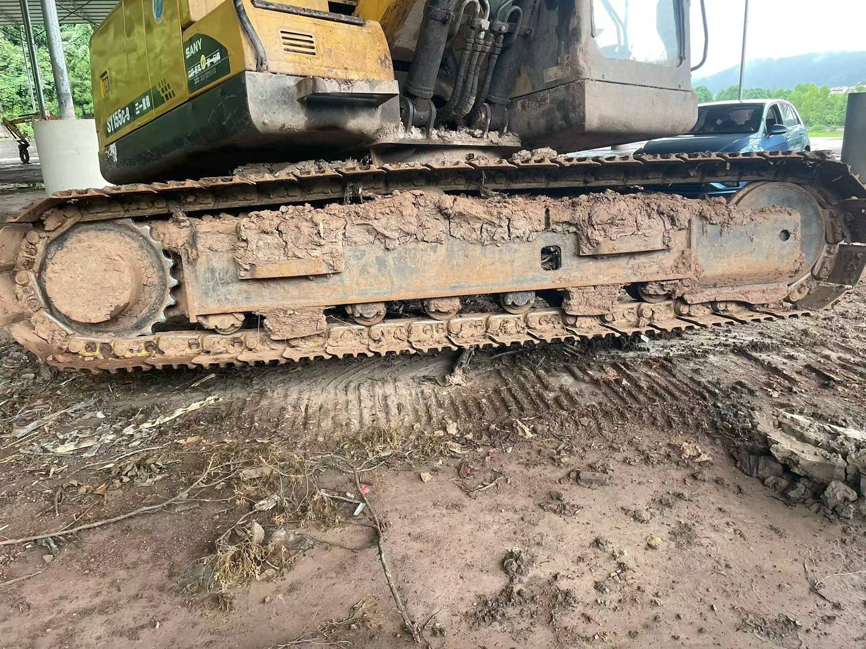 Buy Sany SY135 Used Excavator / 3