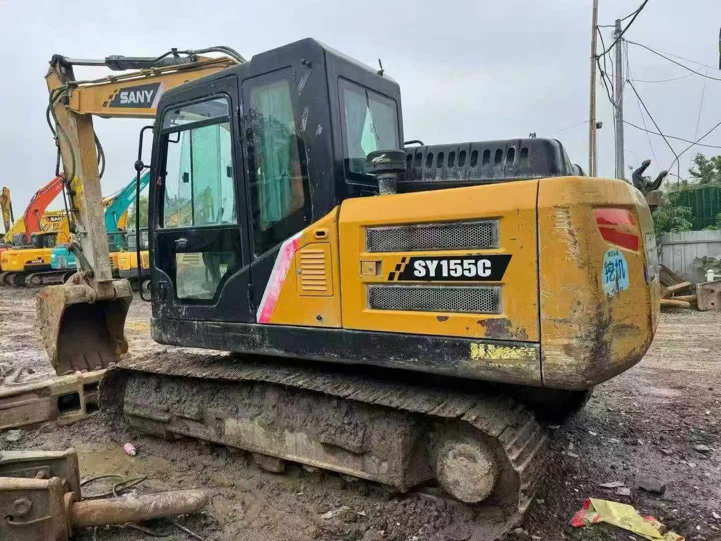 Buy Sany SY135 Used Excavator / 3