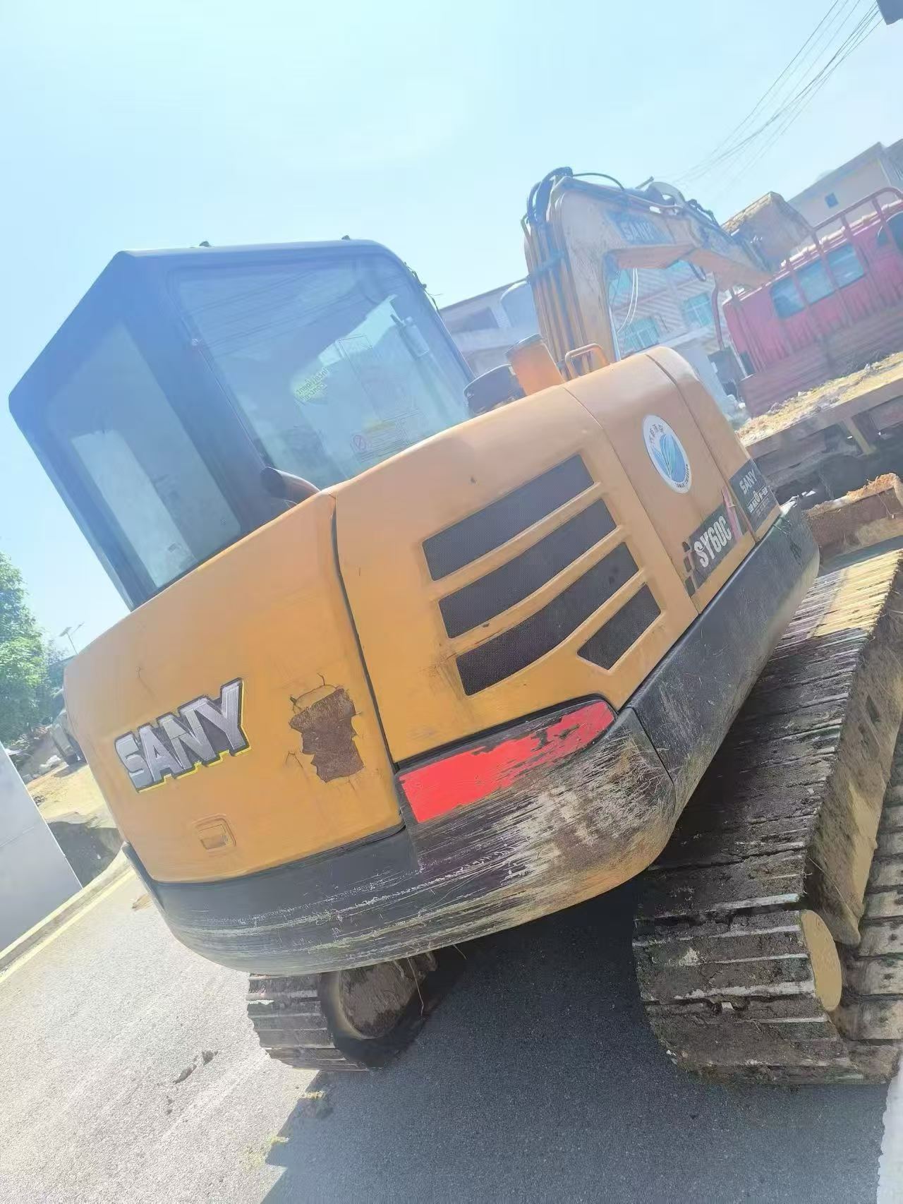 Buy Sany SY55 Used Excavator / 3
