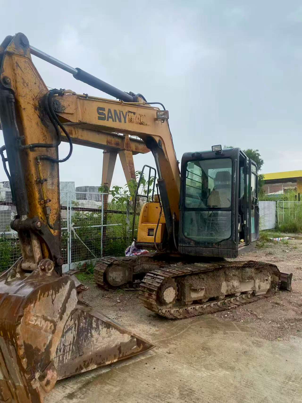 Buy Sany SY75C-8 Used Excavator / 4