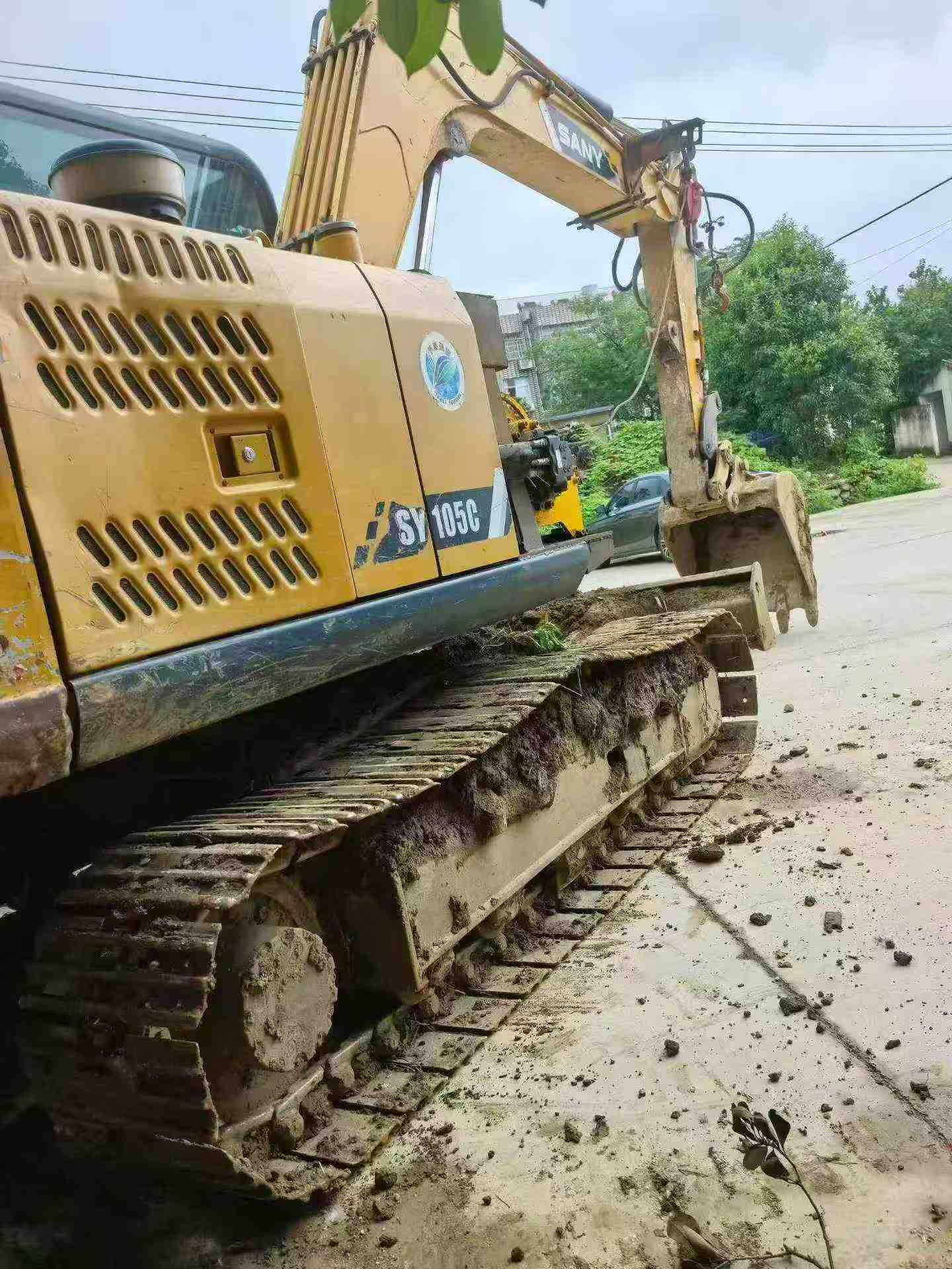 Buy Sany SY95C Used Excavator / 9