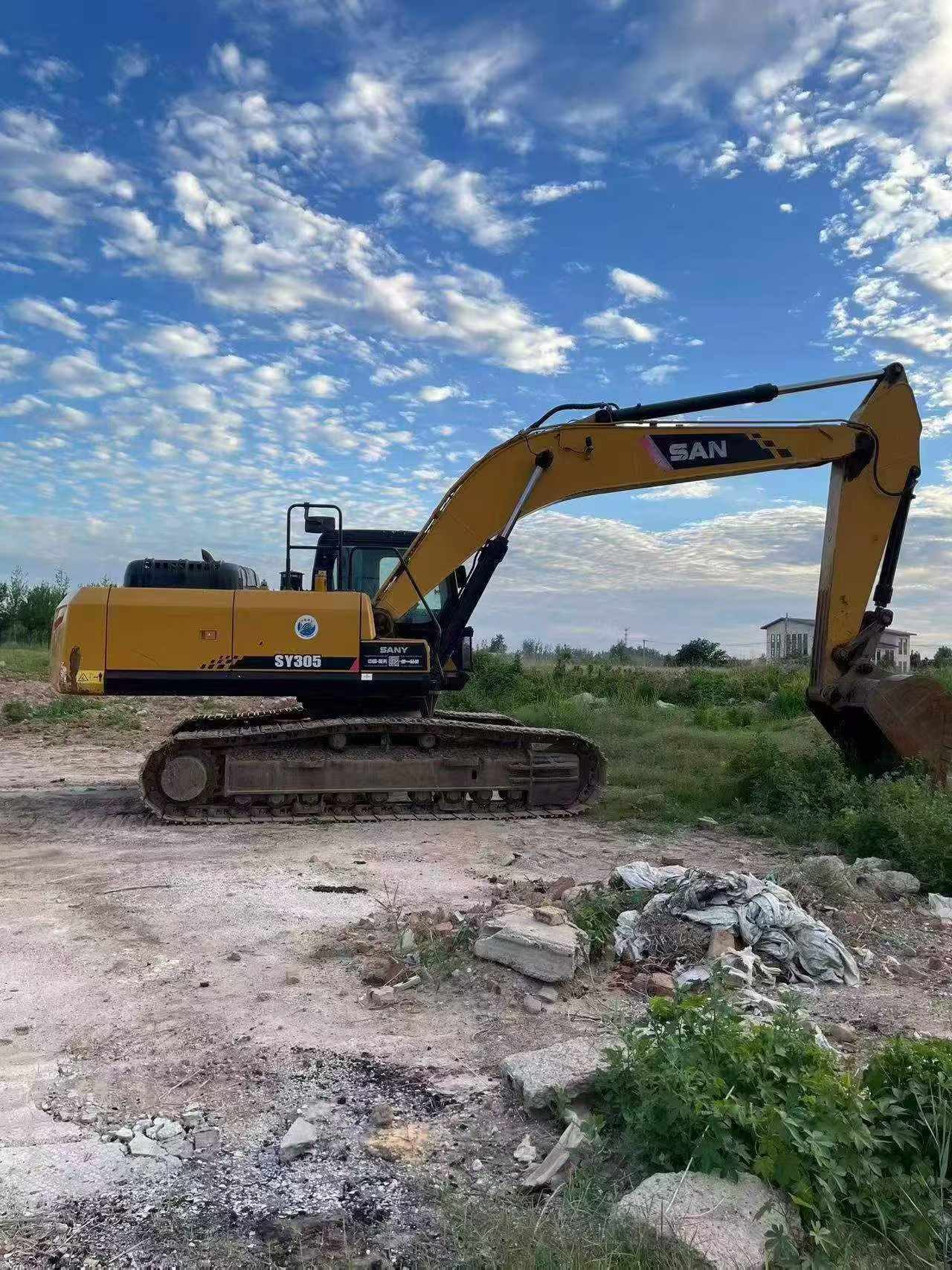 Buy Sany SY245H Used Excavator / 7