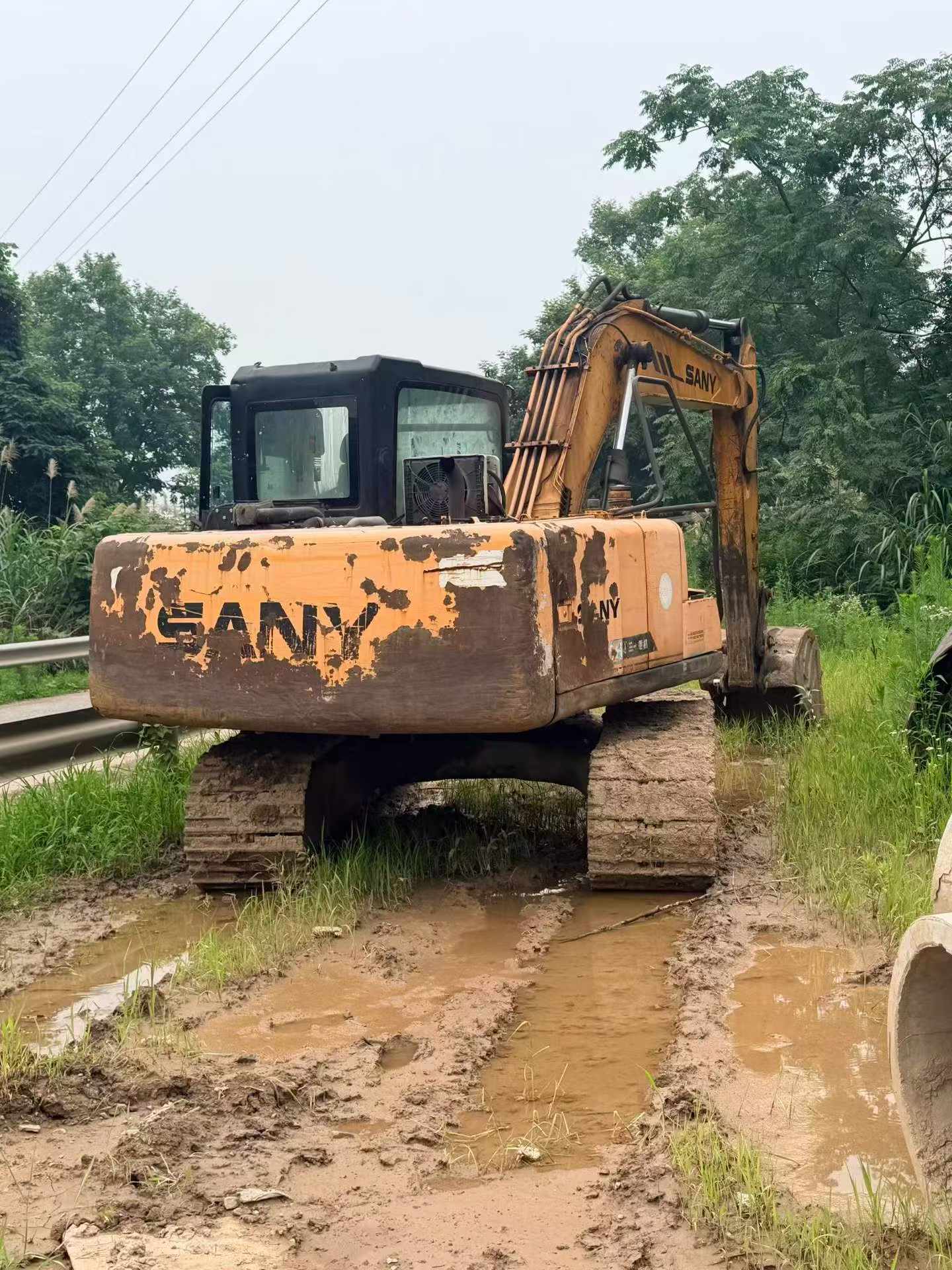 Buy Sany SY115C Used Excavator / 5