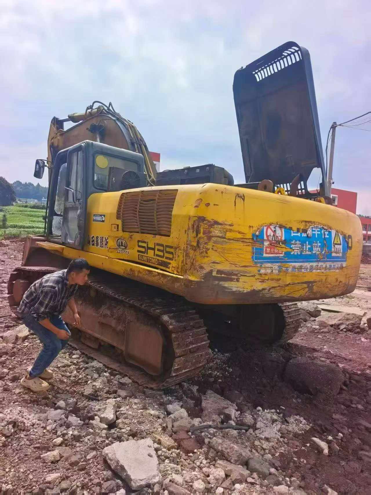 Buy Sumitomo SH350-5 Used Excavator / 2