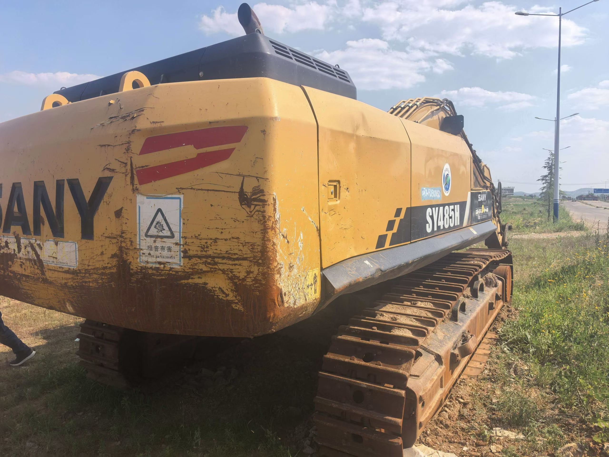 Buy Sany SY485C Used Excavator / 2