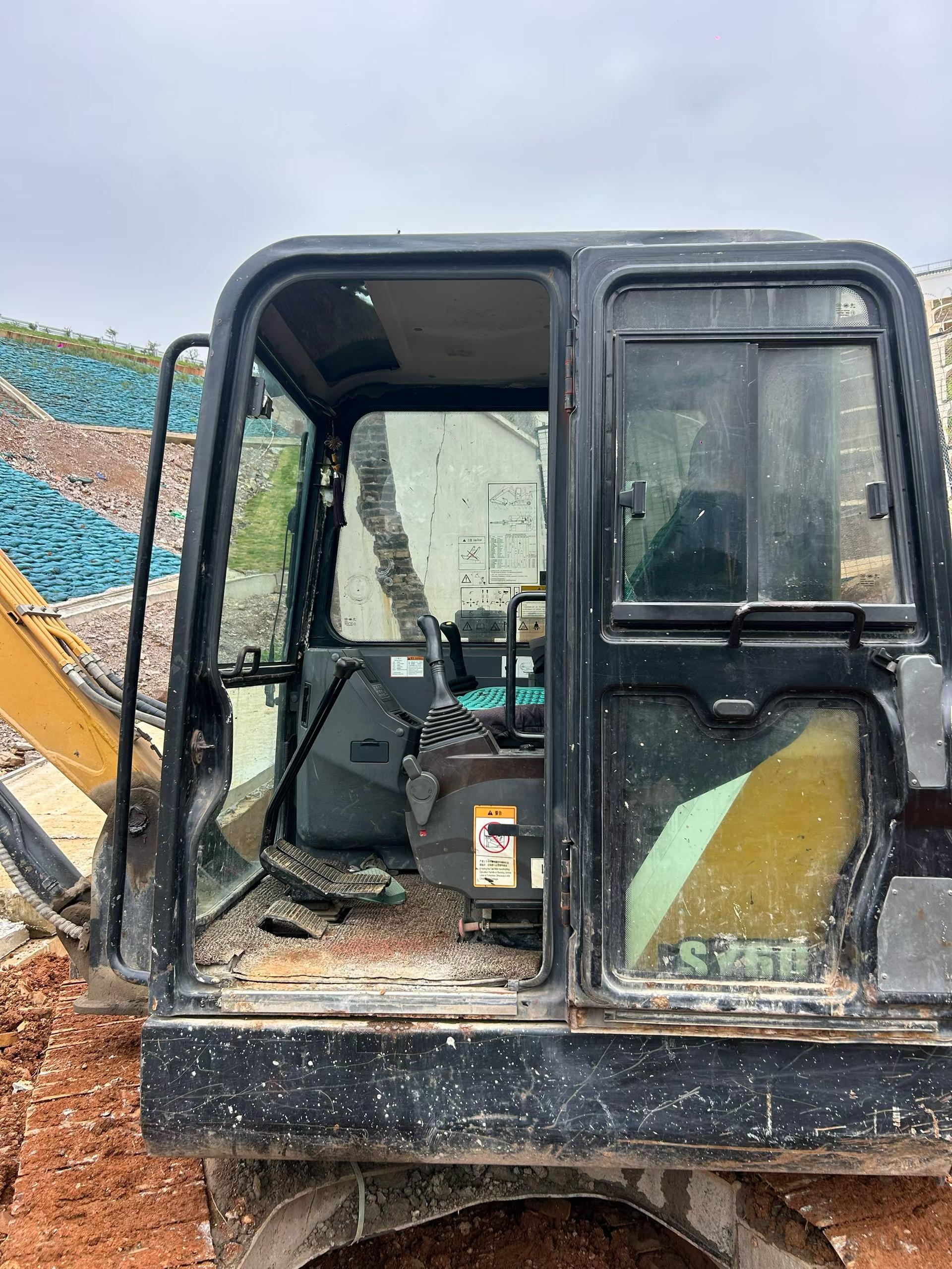 Buy Sany SY55 Used Excavator / 8
