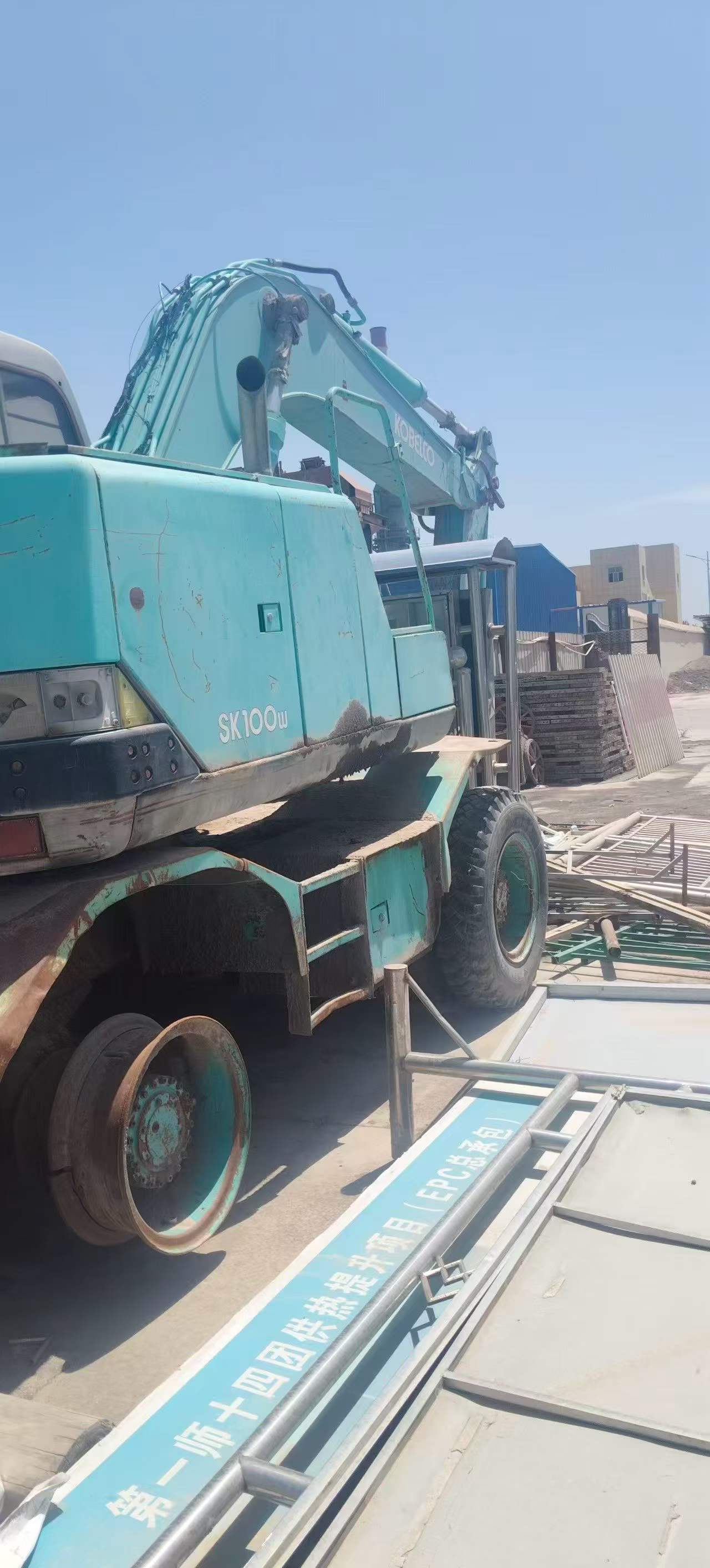 Buy Kobelco SK100 Used Excavator / 3