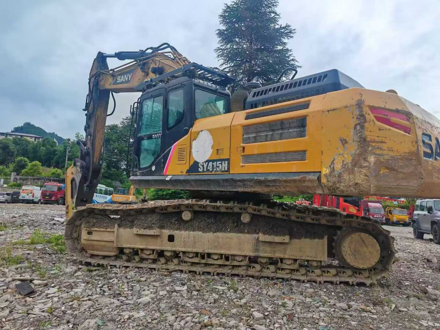 Buy Sany SY375H Used Excavator / 2
