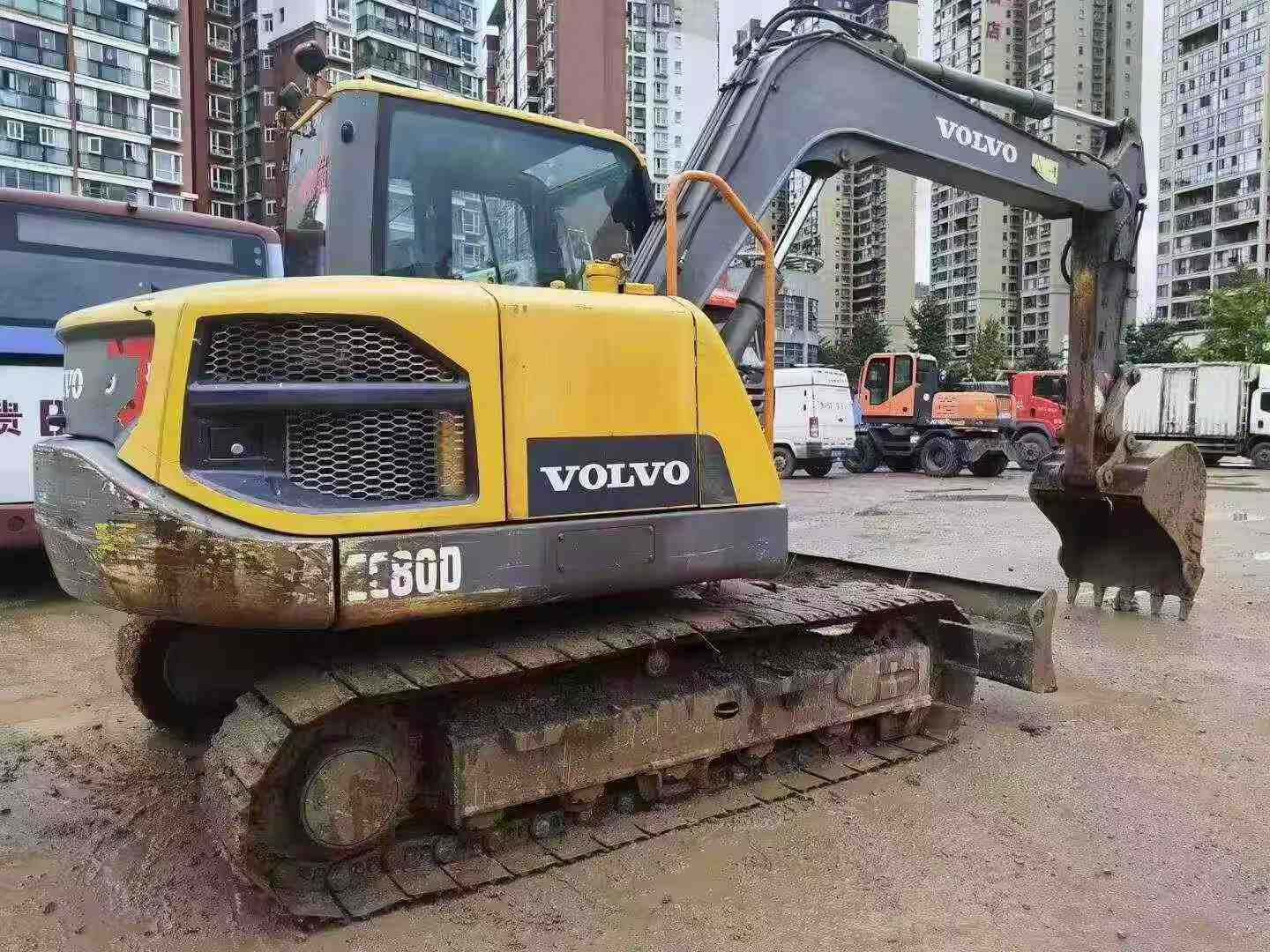 Buy Volvo EC80D Used Excavator / 7