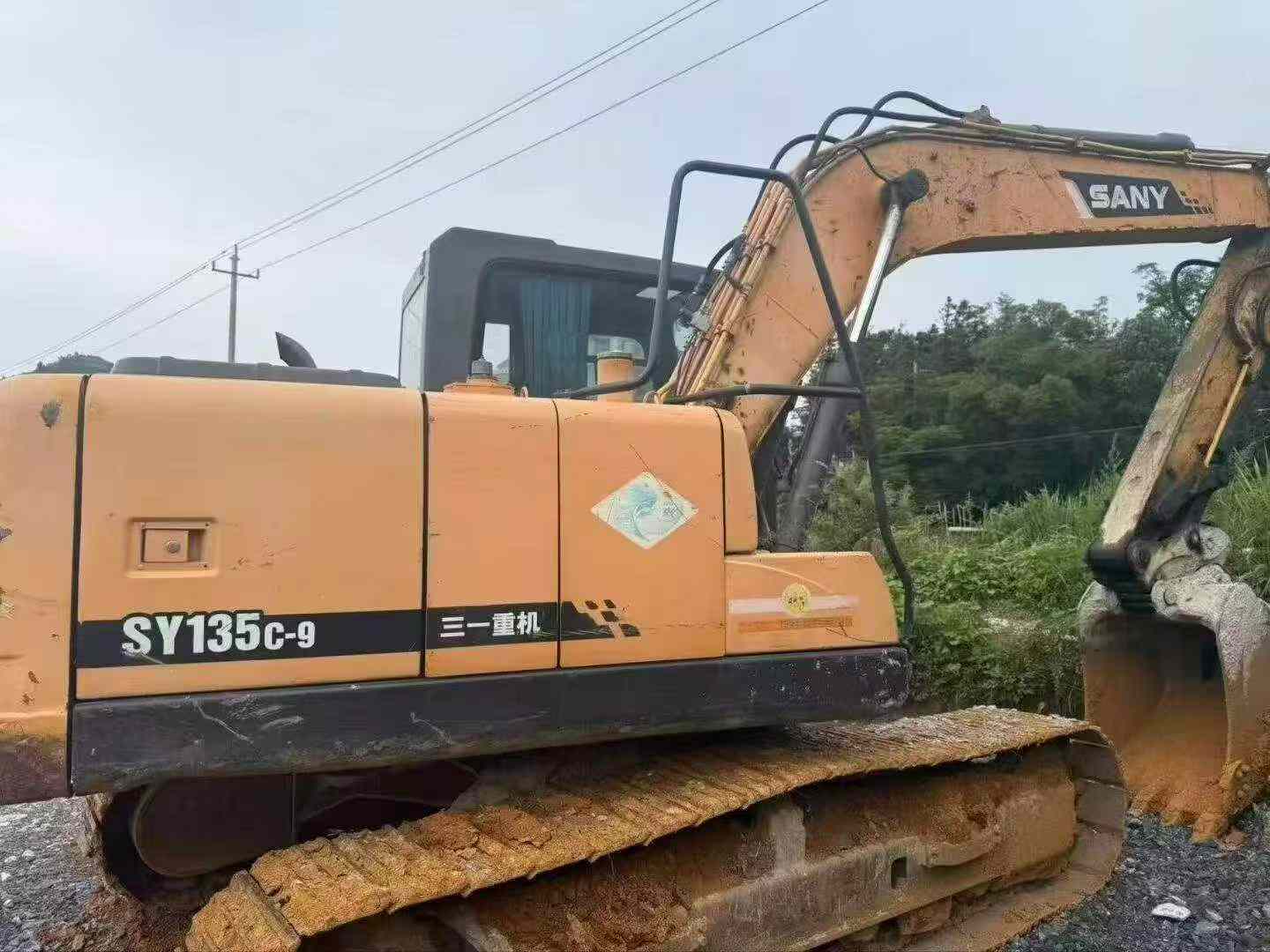 Buy Sany SY135-8S Used Excavator / 3