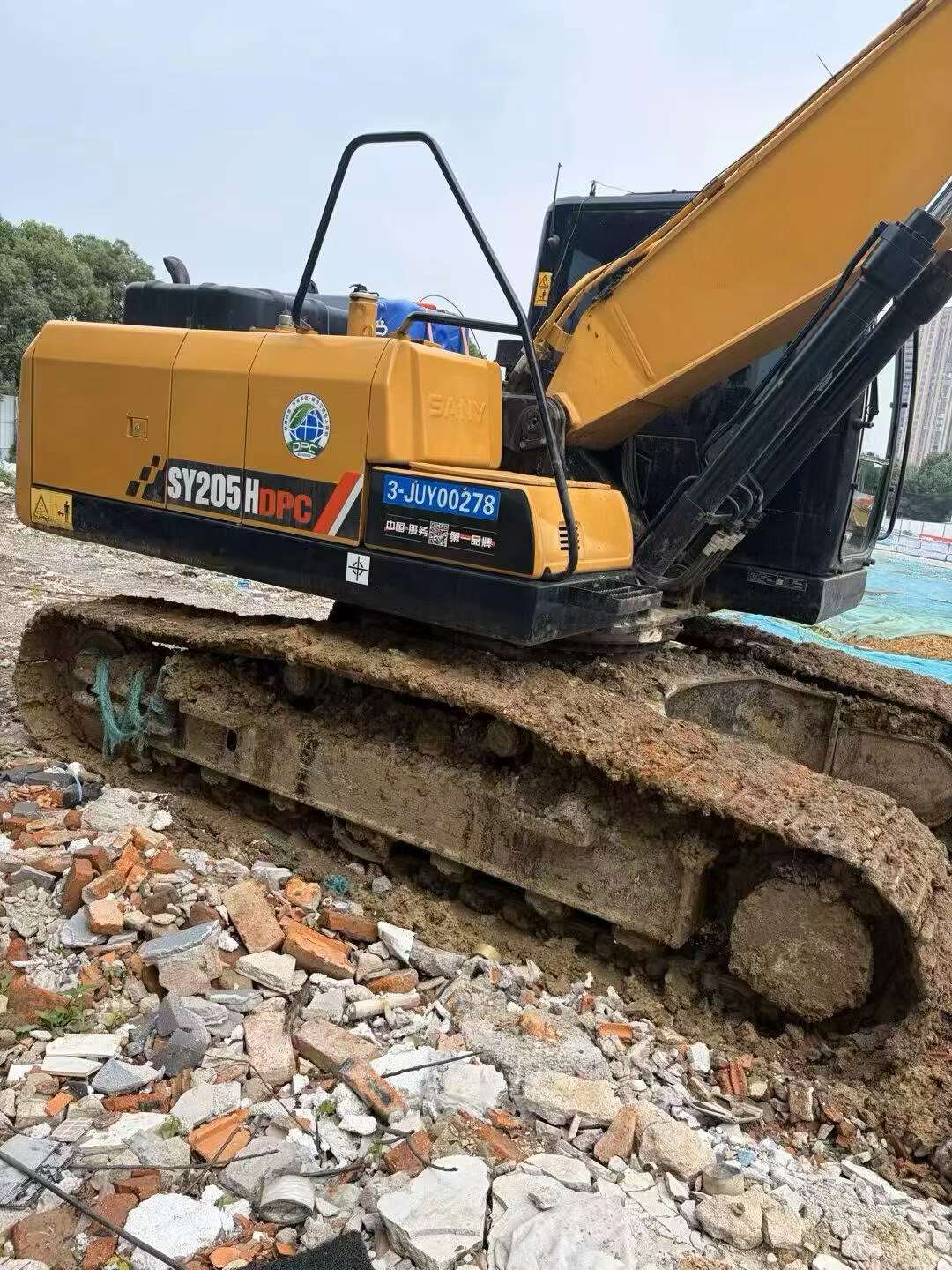 Buy Sany SY205C Used Excavator / 9