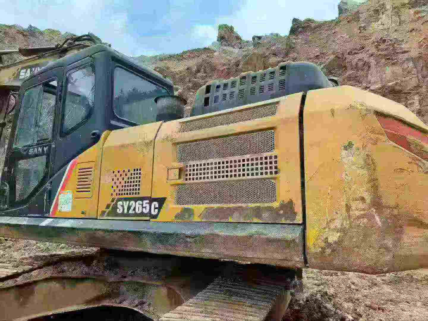 Buy Sany SY265C Used Excavator / 3