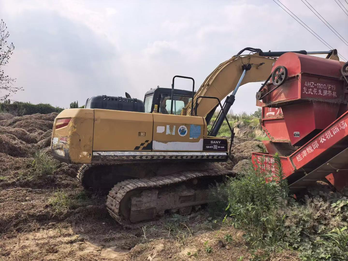 Buy Sany SY245H Used Excavator / 8