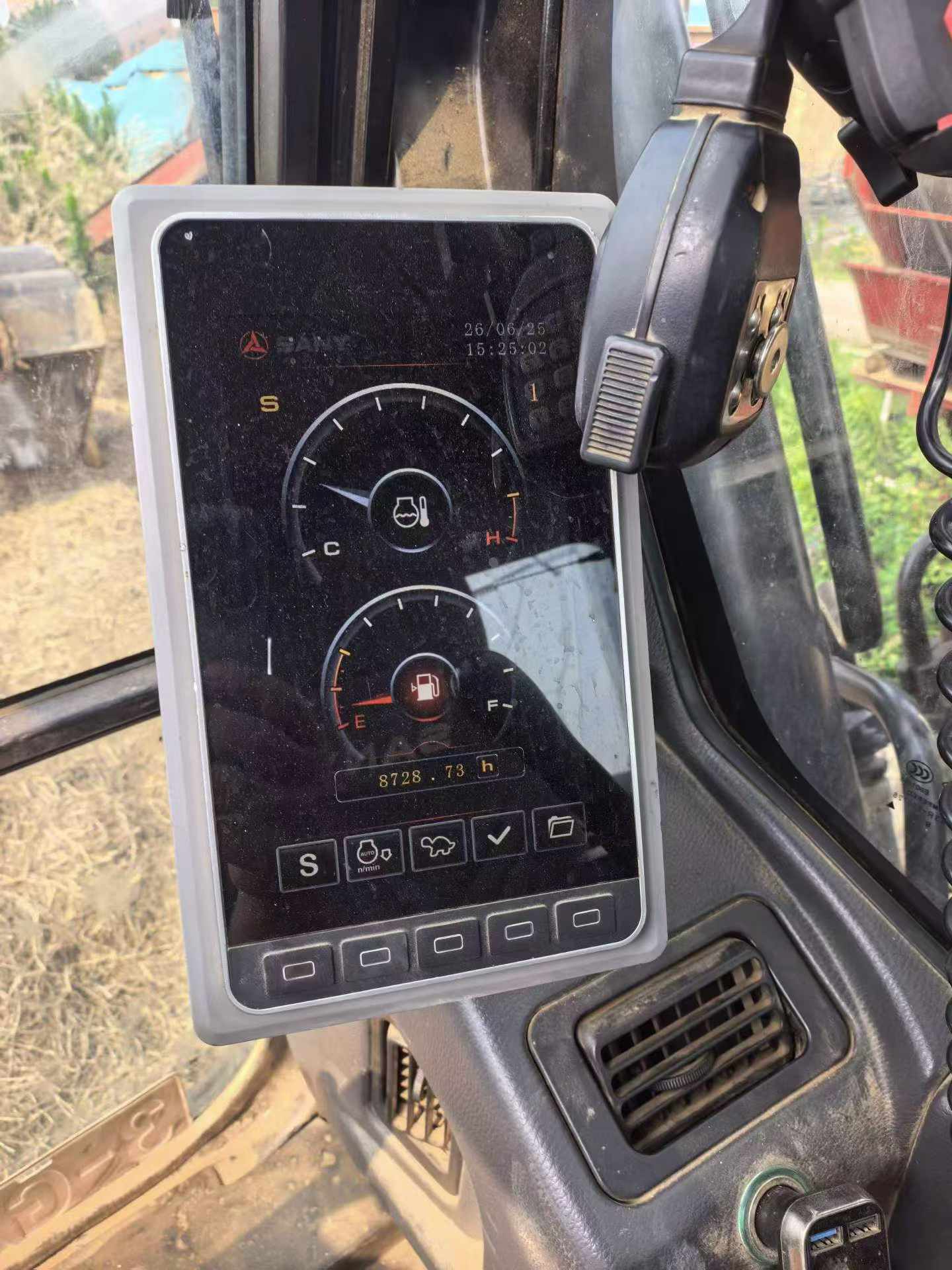 Buy Sany SY245H Used Excavator / 7