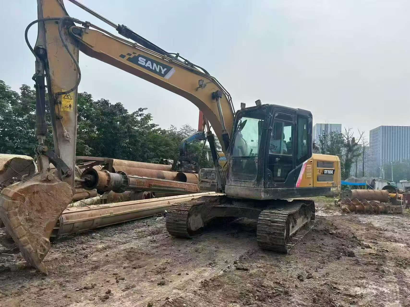 Buy Sany SY135 Used Excavator / 5
