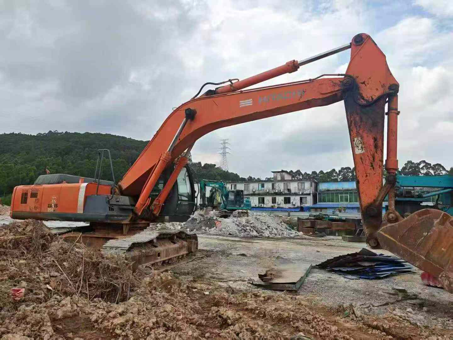 Buy Hitachi EX350H-5 Used Excavator / 6