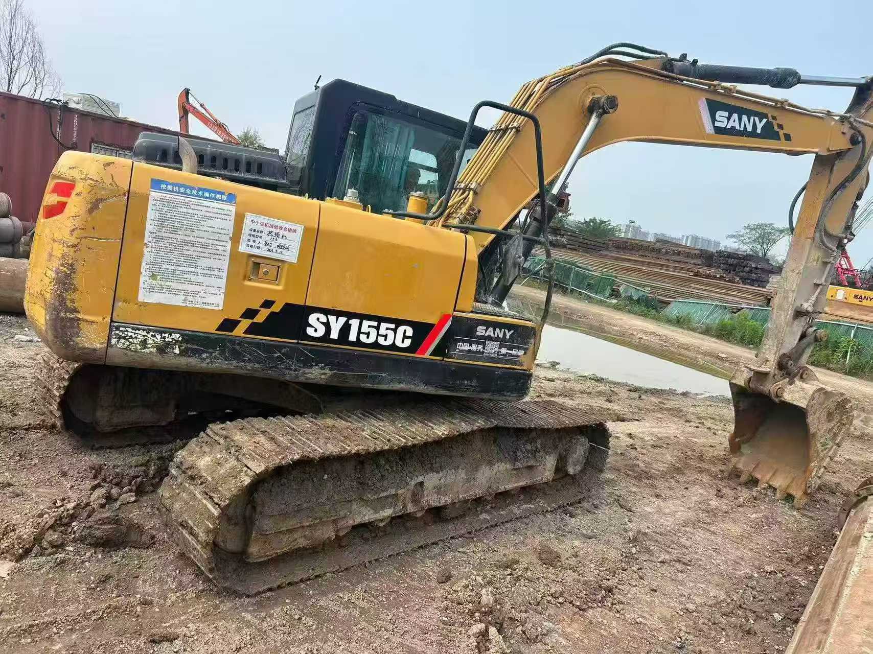 Buy Sany SY135 Used Excavator / 3