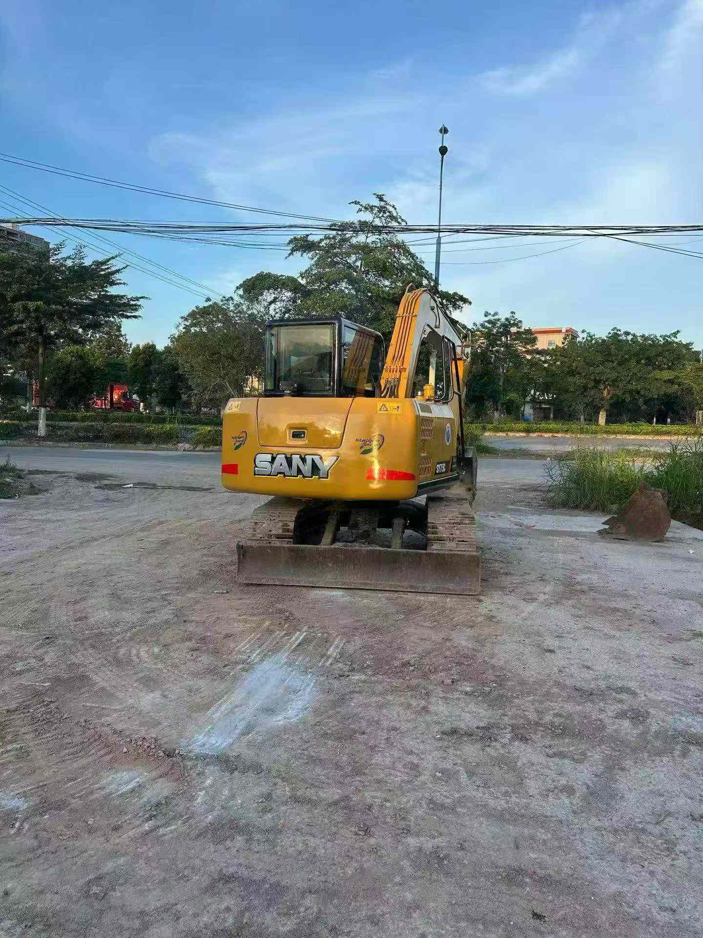 Buy Sany SY75 Used Excavator / 9