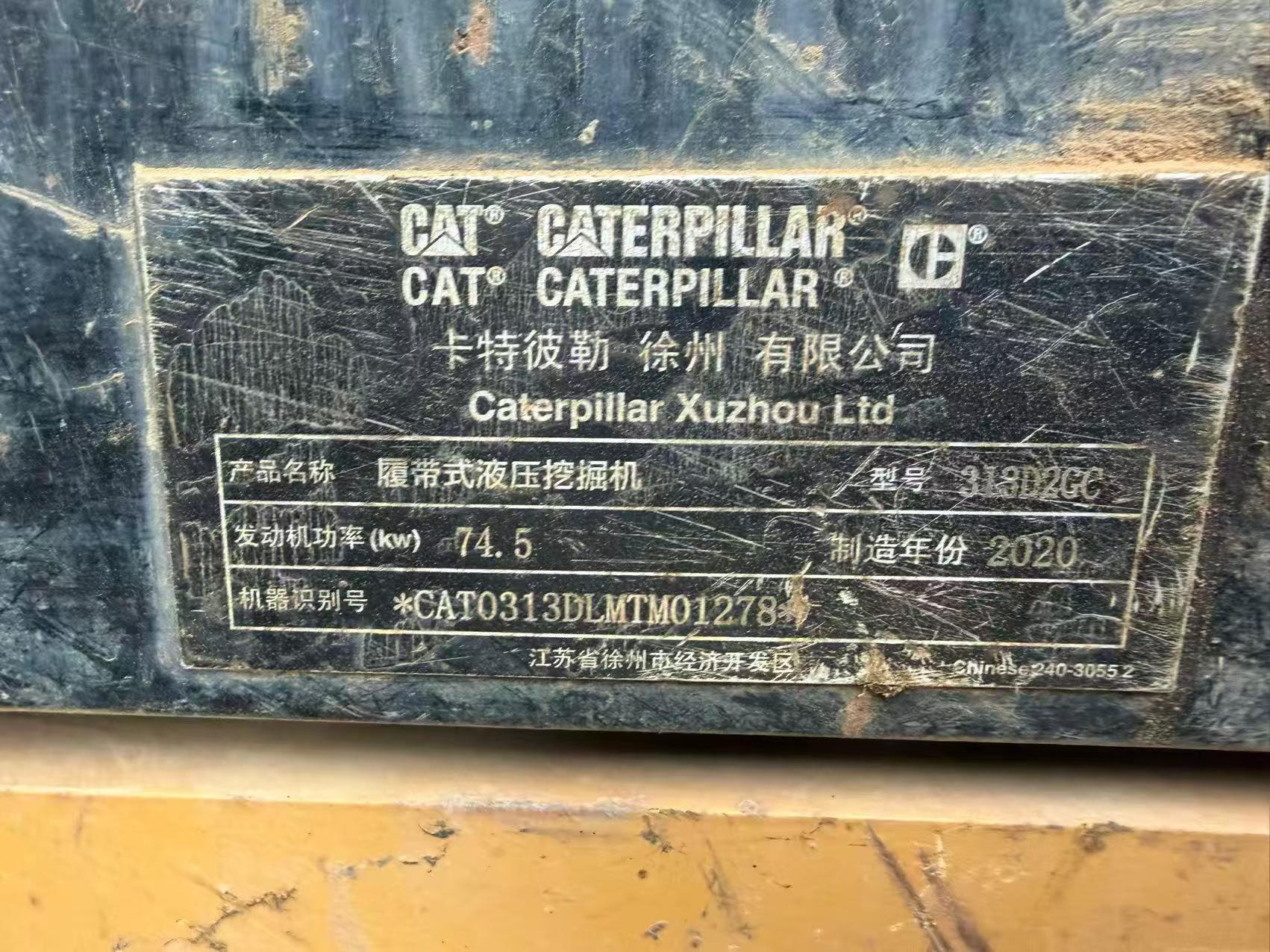 Buy Caterpillar 313D Used Excavator / 4