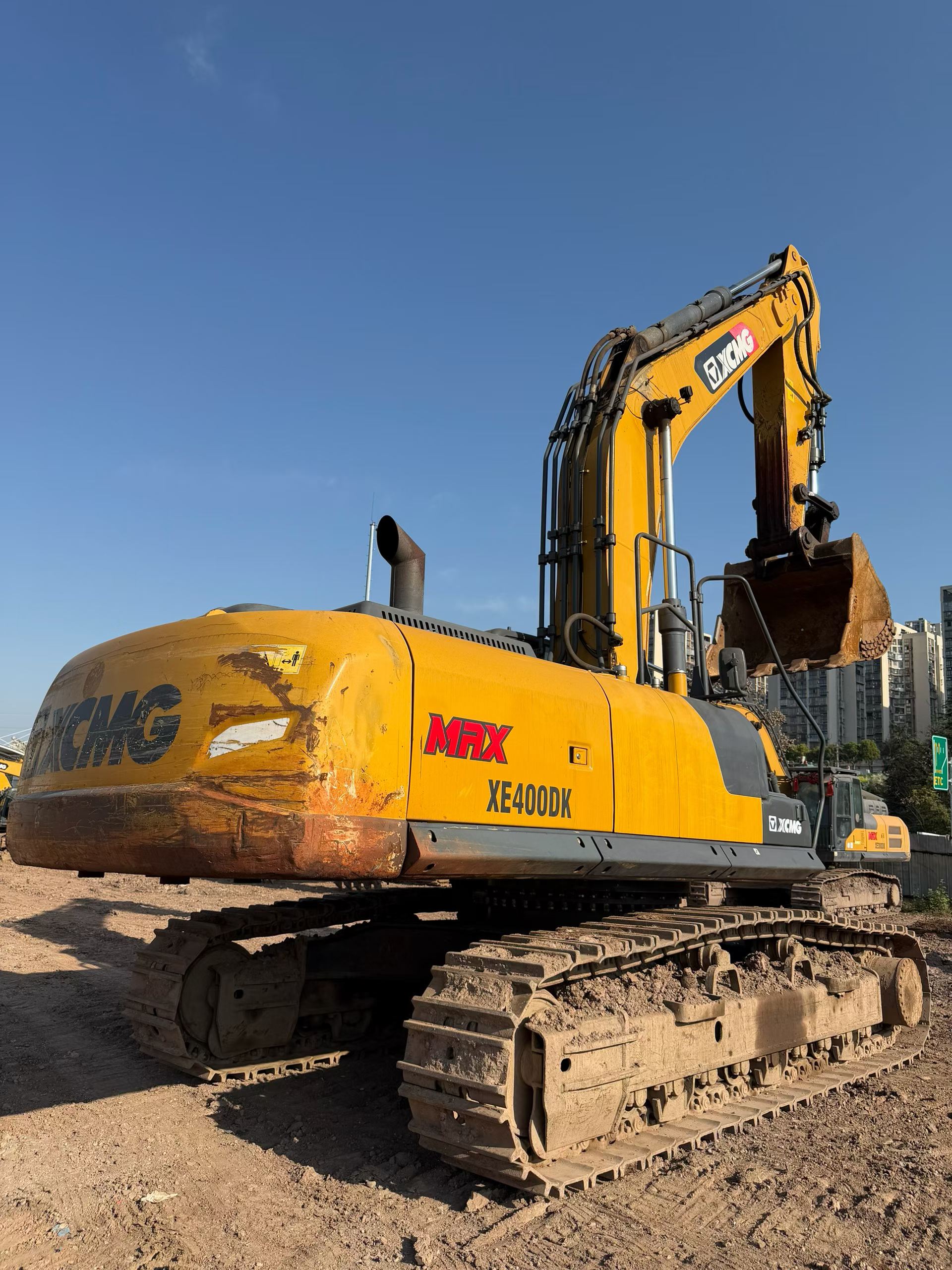 Buy XCMG XE380DK Used Excavator / 4