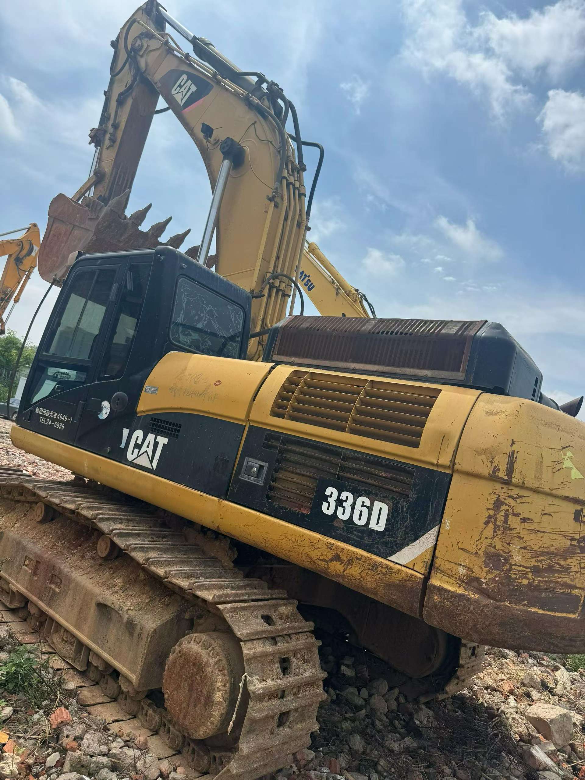 Buy Caterpillar 336E Used Excavator / 7