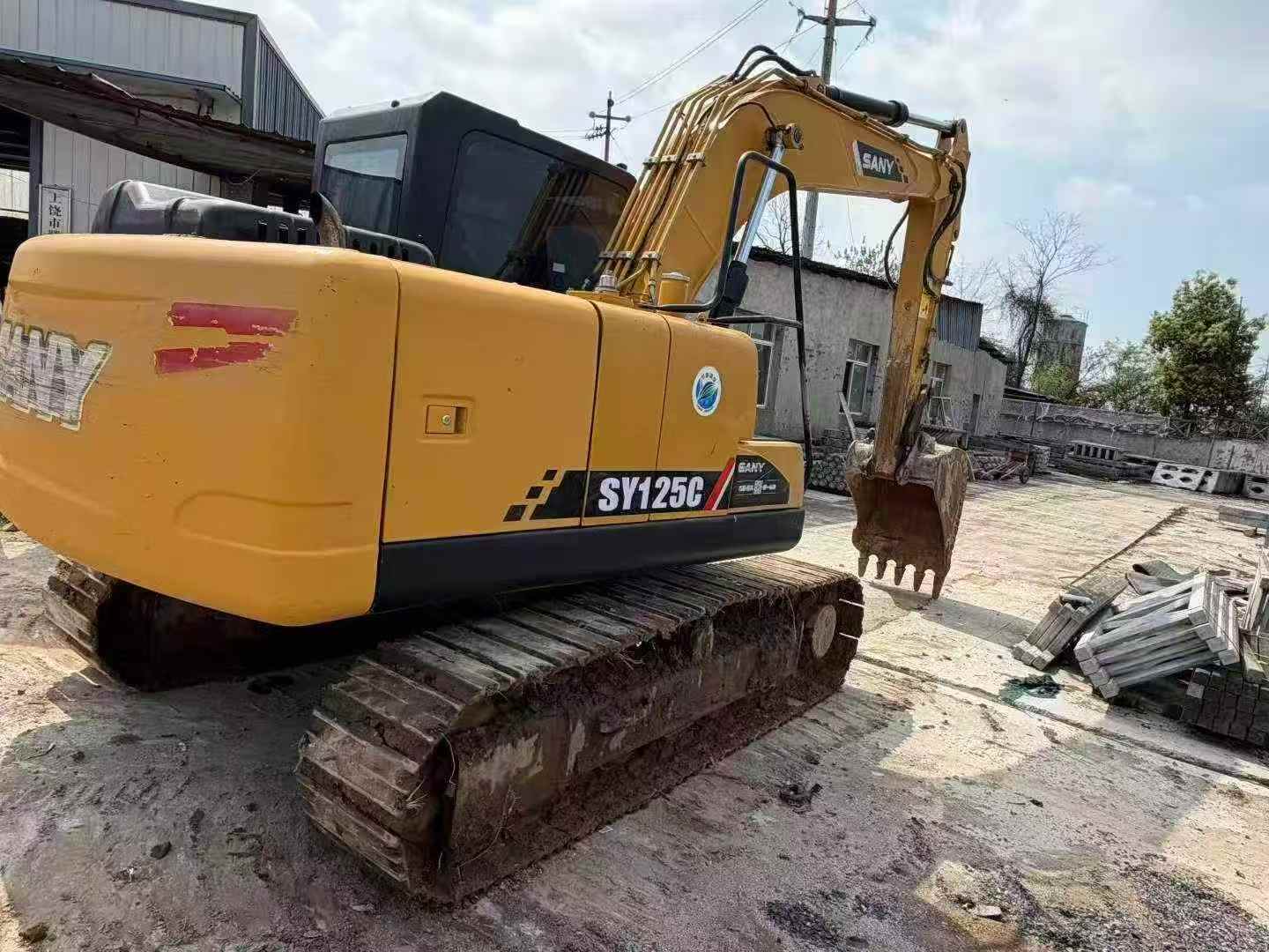 Buy Sany SY125C Used Excavator / 2