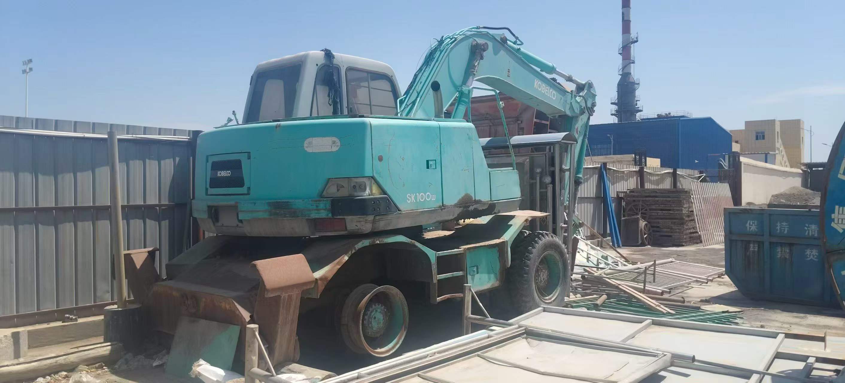 Buy Kobelco SK100 Used Excavator / 8