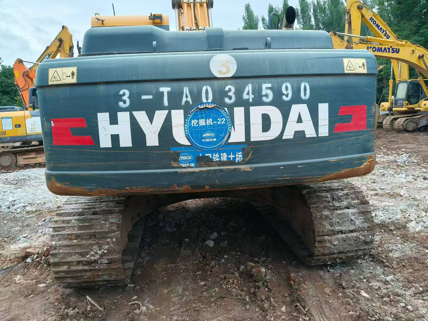 Buy Hyundai R225-7 Used Excavator / 3