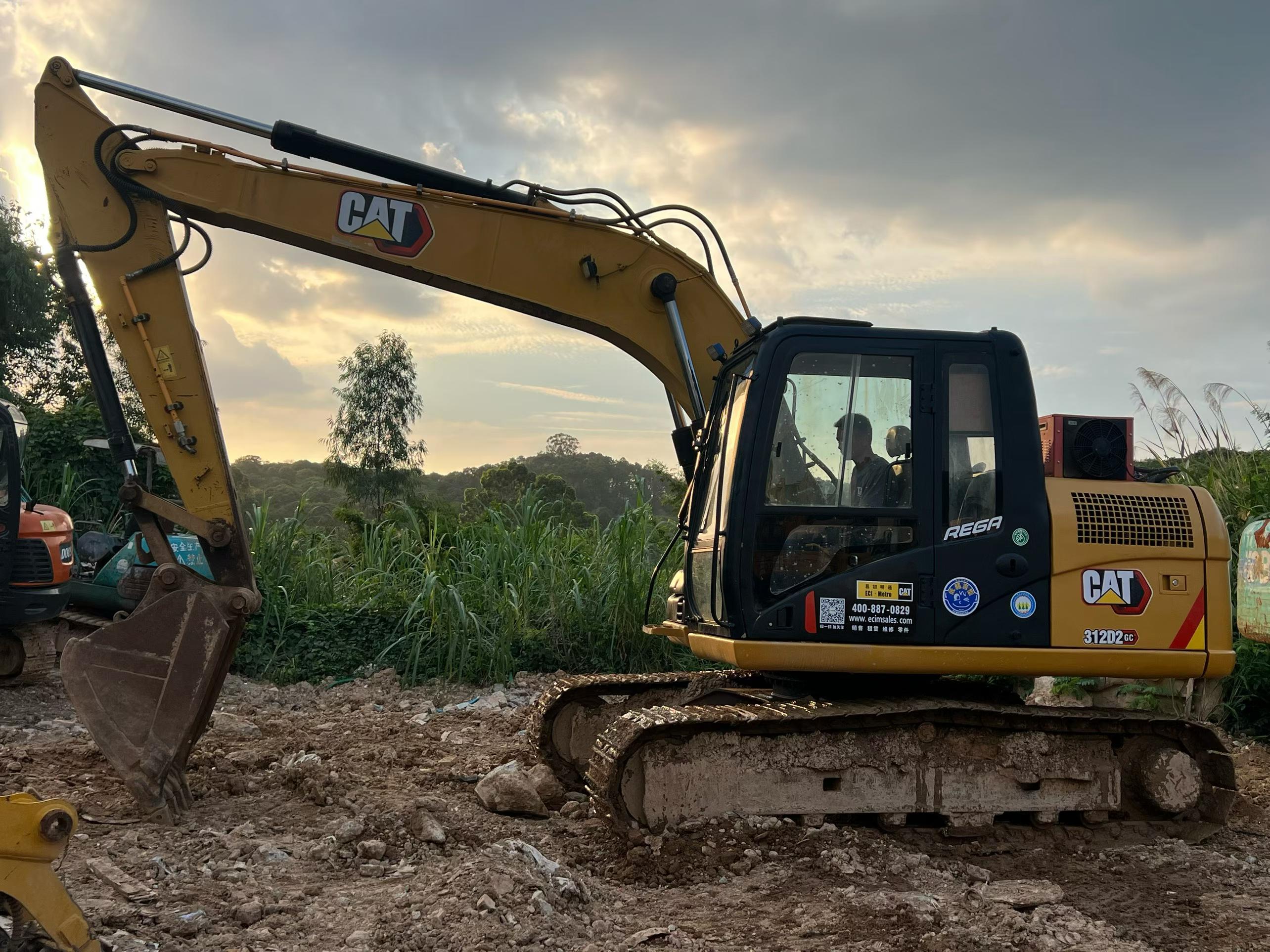 Buy Caterpillar 312D Used Excavator / 2