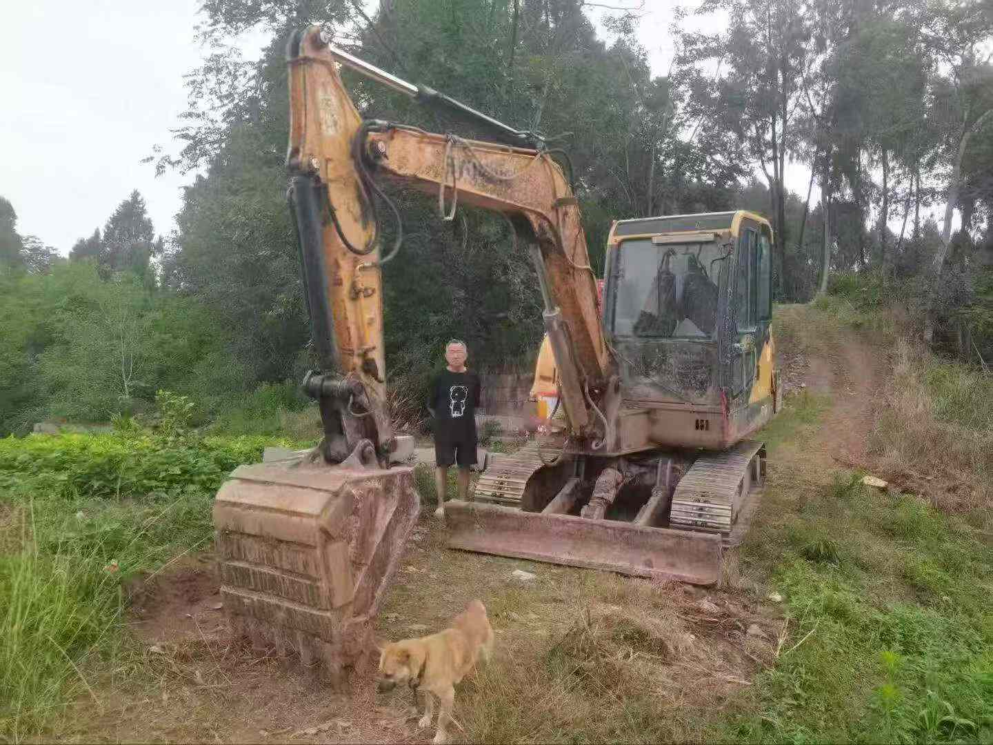 Buy Hyundai HX60 Used Excavator / 5