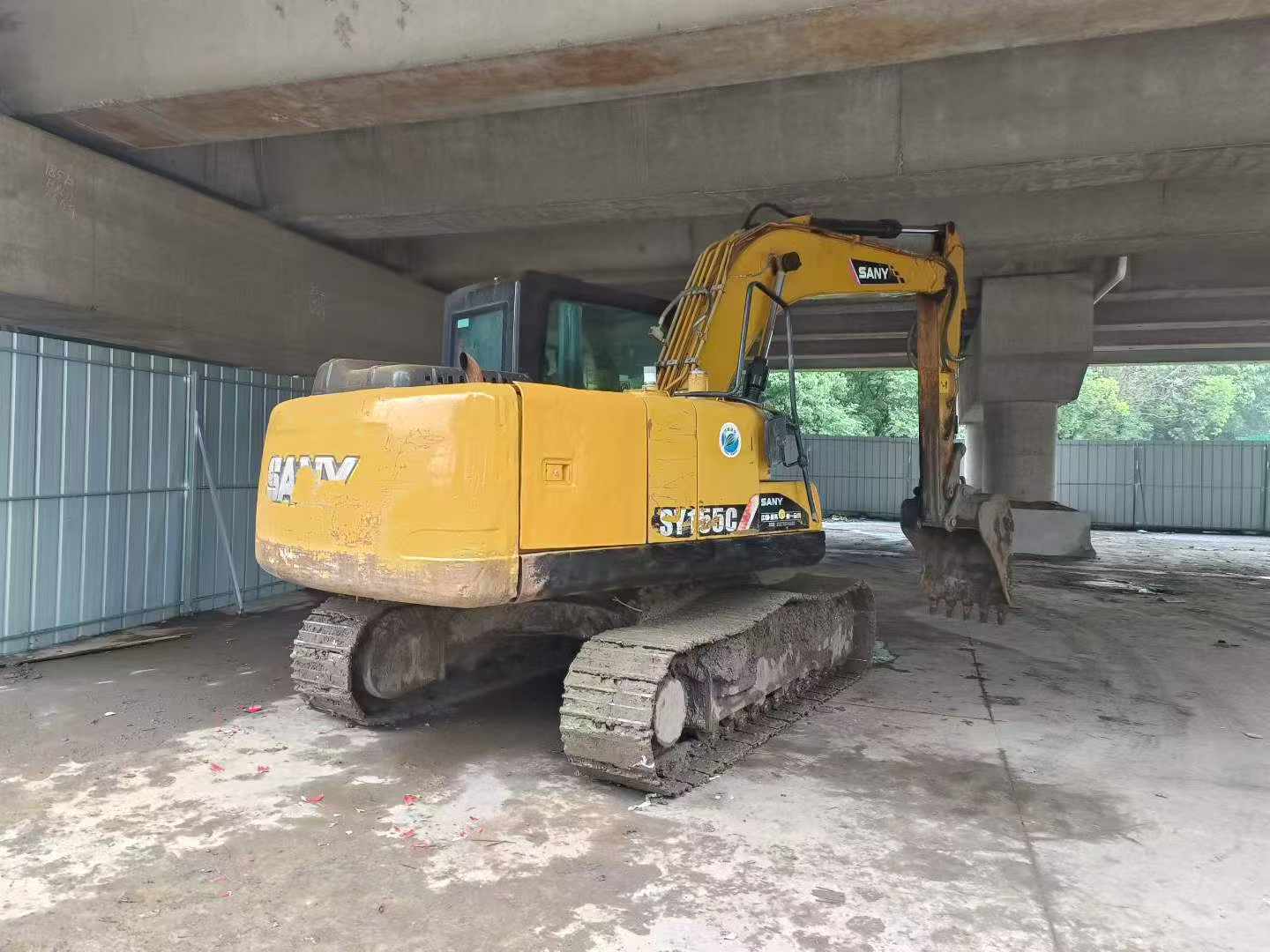 Buy Sany SY125C Used Excavator / 7