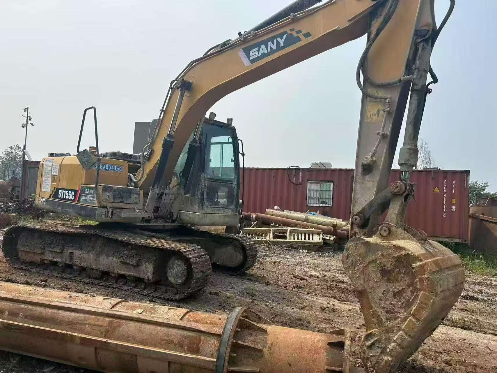 Buy Sany SY135 Used Excavator / 4
