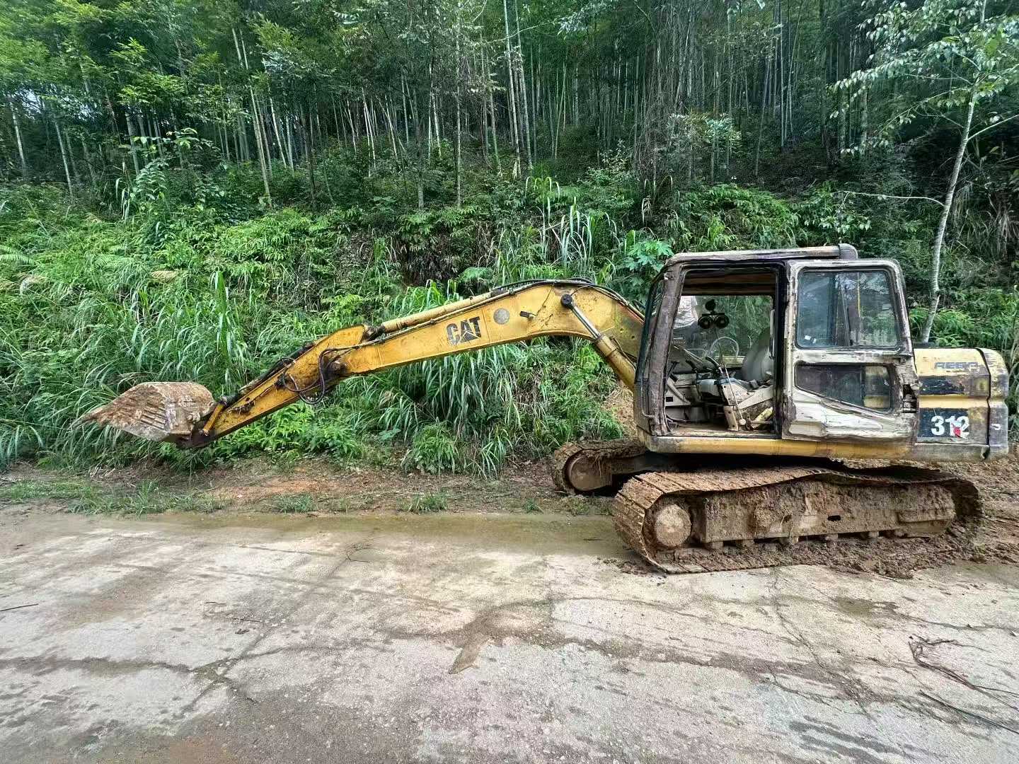 Buy Caterpillar 312 Used Excavator / 4