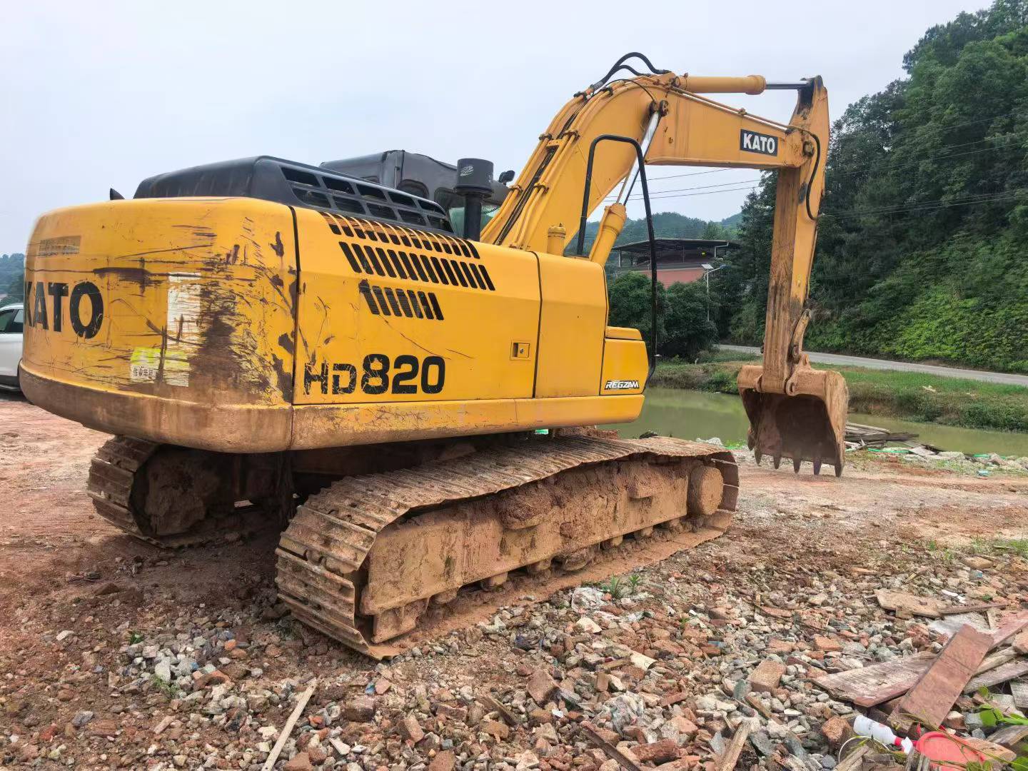 Buy Kato HD820 Used Excavator / 9