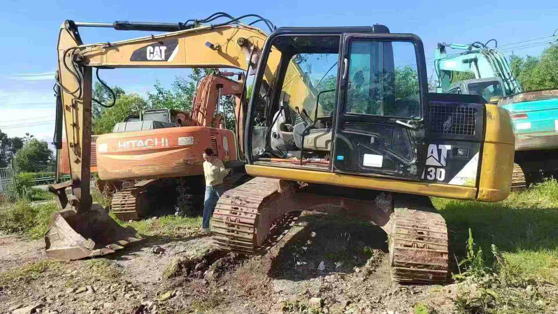 Buy Caterpillar 313D Used Excavator / 6
