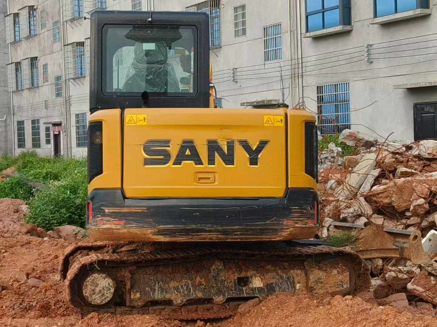 Buy Sany SY55 Used Excavator / 9