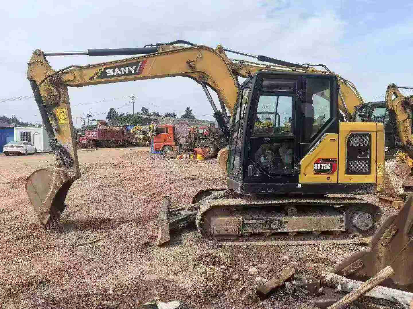 Buy Sany SY75 Used Excavator / 3
