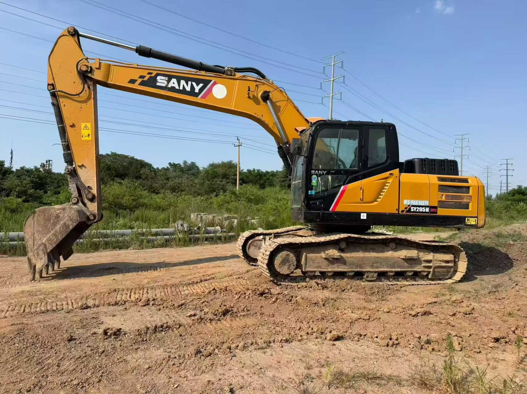 Buy Sany SY205C Used Excavator / 7