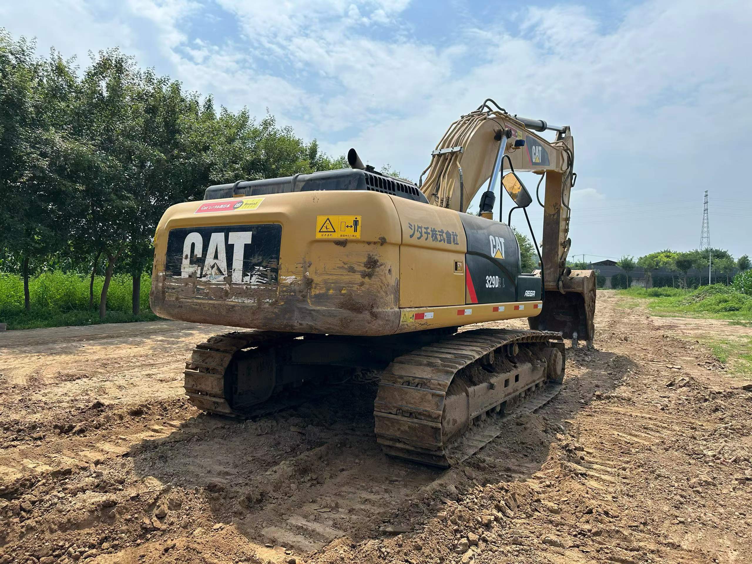 Buy Caterpillar 329D Used Excavator / 3