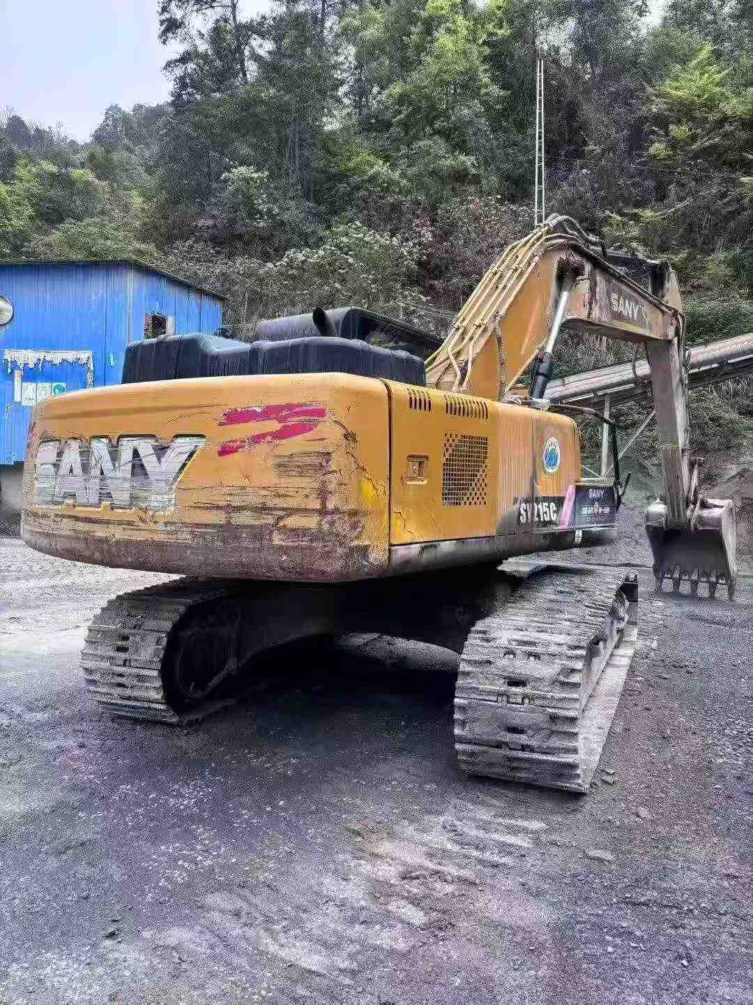 Buy Sany SY215C Used Excavator / 6