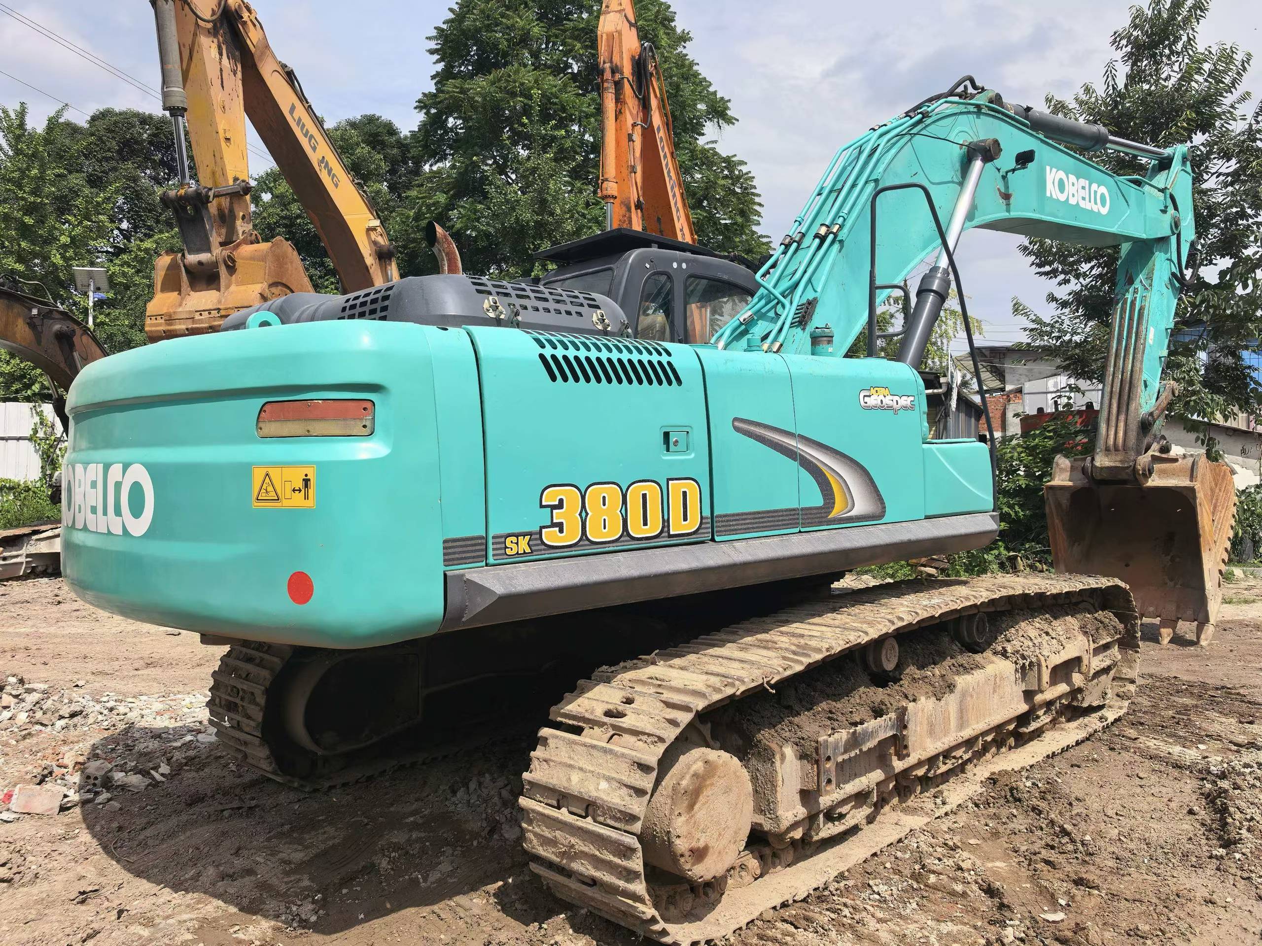 Buy Kobelco SK380D Used Excavator / 5