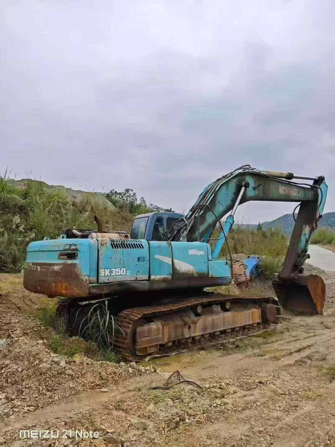 Buy Kobelco SK350-8 Used Excavator / 4