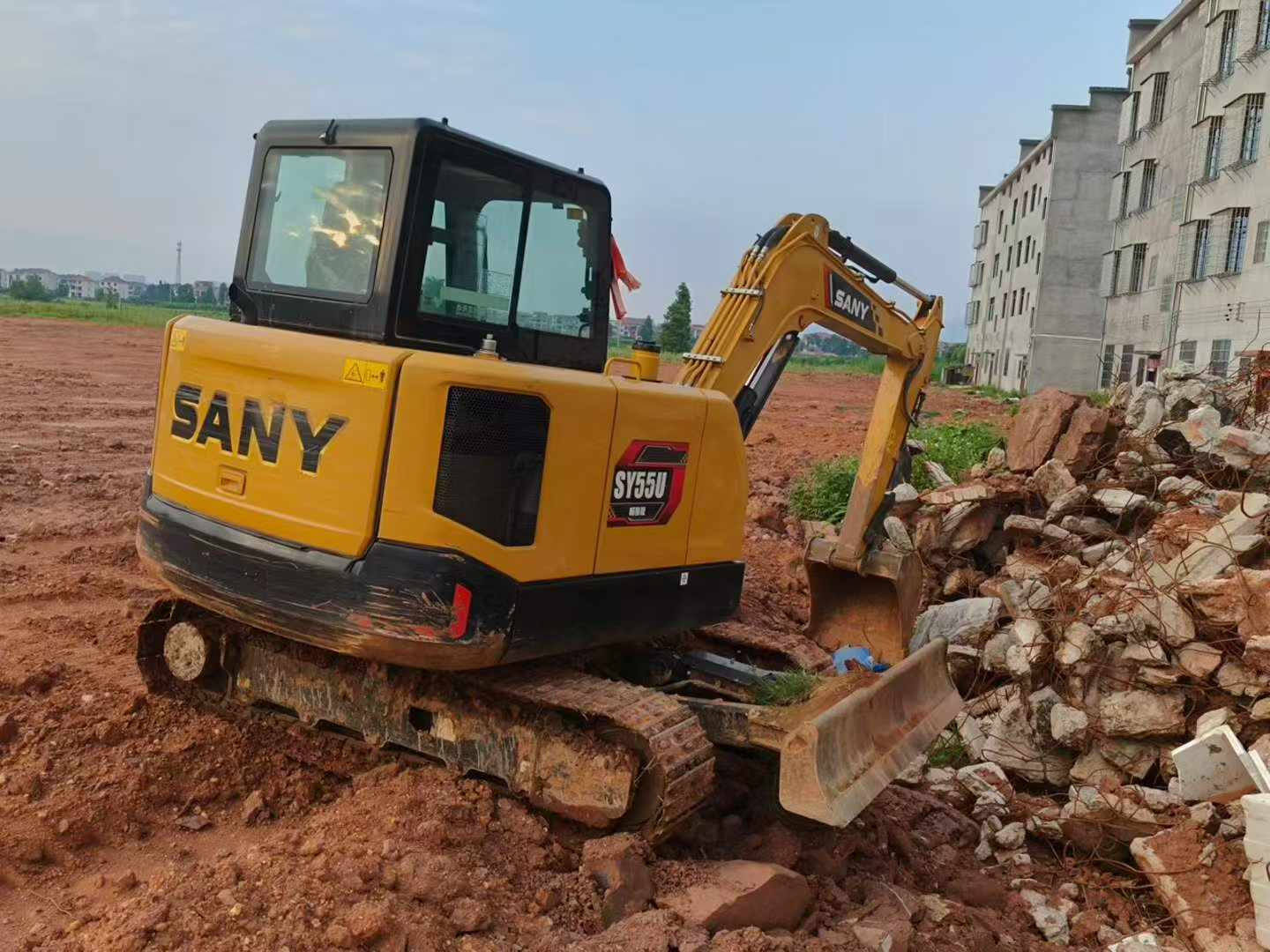 Buy Sany SY55 Used Excavator / 2