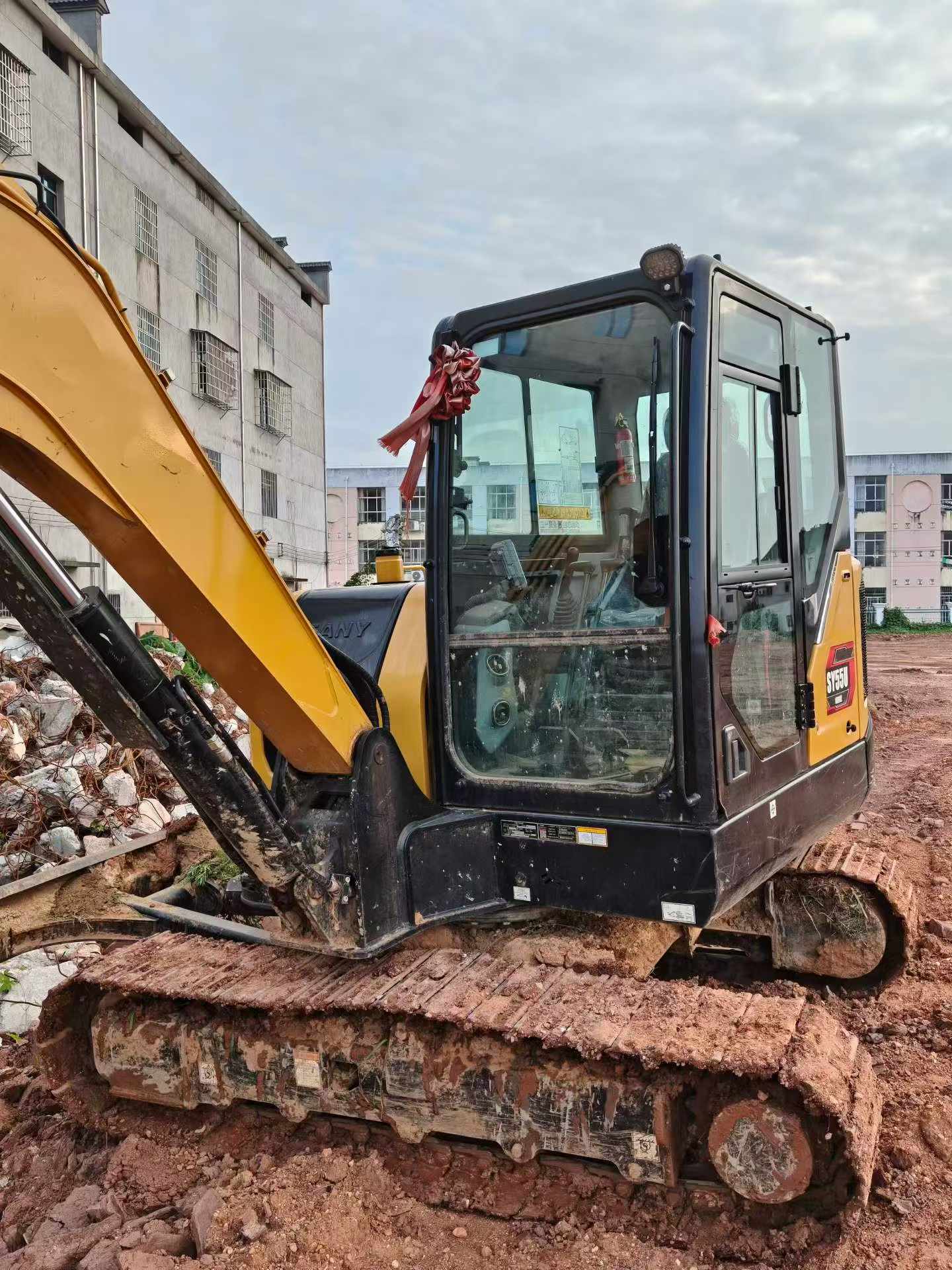 Buy Sany SY55 Used Excavator / 3
