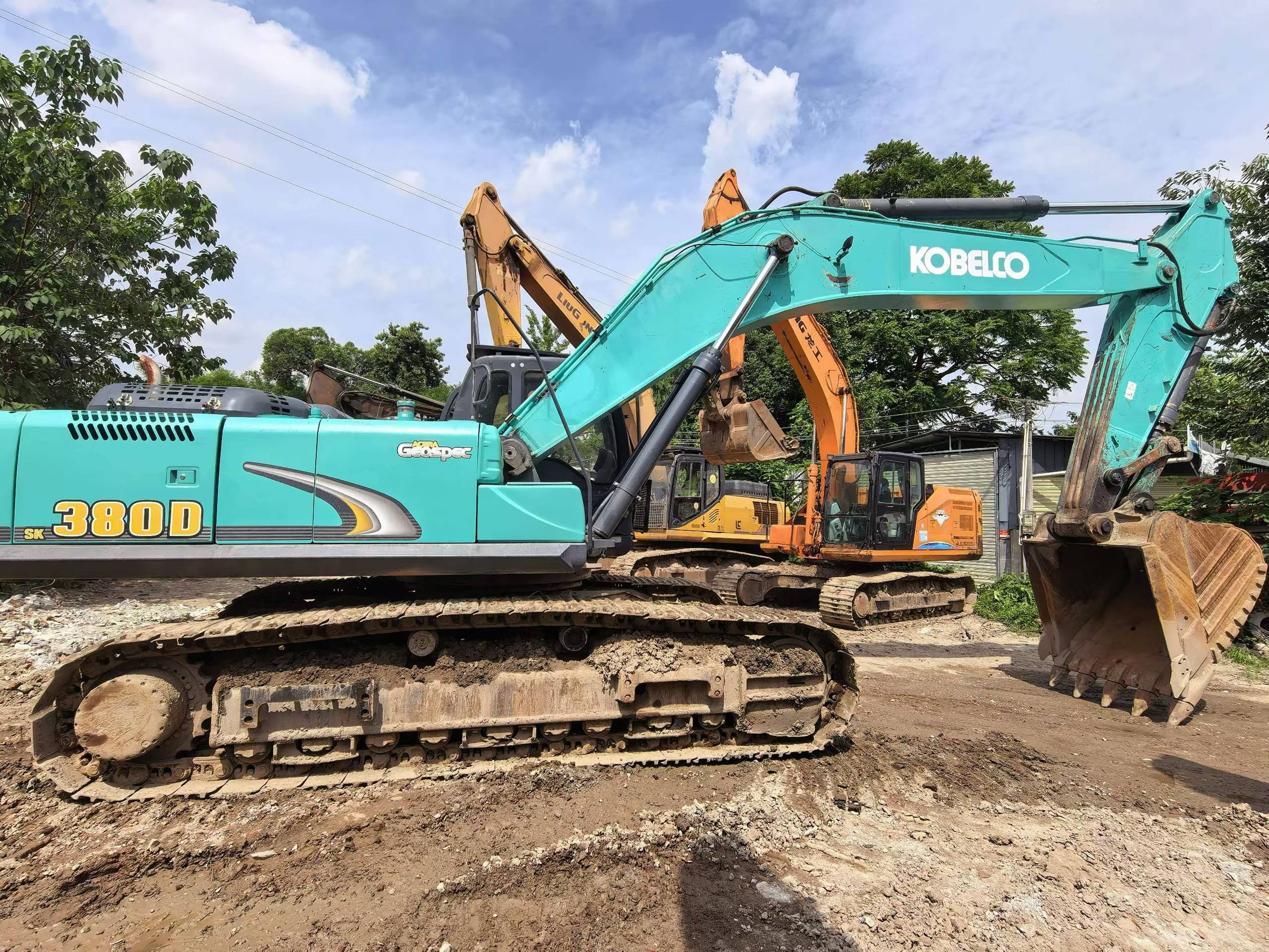 Buy Kobelco SK380D Used Excavator / 4
